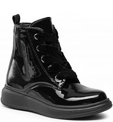 Kozaki Garvalin czarne dziecięce 