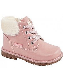 Różowe ocieplane trzewiczki dziewczęce Fila dziecięce