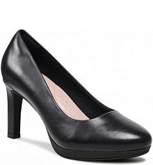 Czółenka Clarks granatowe 