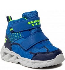 Trzewiki Skechers niebieskie dziecięce 