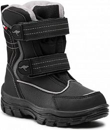 Śniegowce KangaRoos czarne dziecięce 