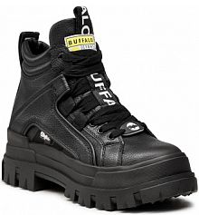 Botki Buffalo czarne damskie 