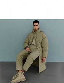 Skórzane trapery Reserved beżowe dziecięce 2405H-80X