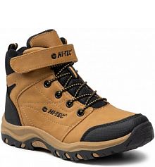Buty trekkingowe Hi-Tec brązowe dziecięce Tec - Conari Mid Jr AVSAW20-HT-01-Q3 Camel