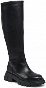 Kozaki Badura czarne damskie 