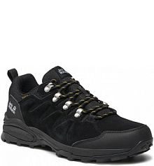 Buty trekkingowe niskie Jack Wolfskin czarne męskie 