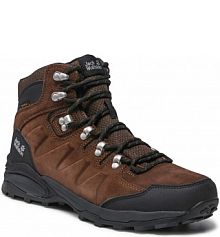 Buty trekkingowe Jack Wolfskin brązowe męskie 