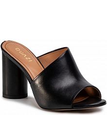 Klapki eleganckie QUAZI czarne damskie 