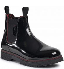 Trzewiki Levis czarne dziecięce VPHI0025S Black Shiny 2459