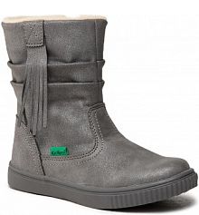 Kozaki Kickers szare dziecięce 