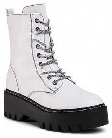 Trzewiki DeeZee białe dziecięce WS5162-01 Czarny