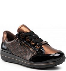 Sneakersy Ara brązowe dziecięce 12-44587-11 Schwarz/Marrone