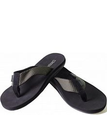 Klapki japonki męskie Kappa Pahala czarno-zielone 242669 3111 dziecięce