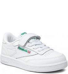 Buty na rzepy Reebok Classic białe dziecięce 