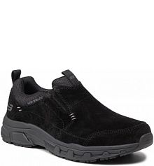 Półbuty wsuwane Skechers czarne męskie 