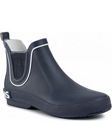 Kalosze Pepe Jeans granatowe dziecięce Brent Chelsea PUS50001 Navy 595