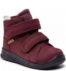 Kozaki ECCO bordowy dziecięce First GORE-TEX 75431160138 Andorra/Black