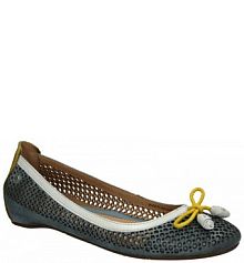 Baleriny Pikolinos niebieskie damskie