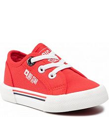 Półbuty wsuwane Big Star Shoes czerwone dziecięce 