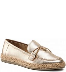 Espadryle Lasocki złote damskie 