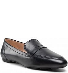 Lordsy Stuart Weitzman czarne Jet Loafer SA105 Blk