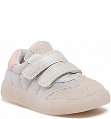 Buty na rzepy Nelli Blu szare dziecięce 