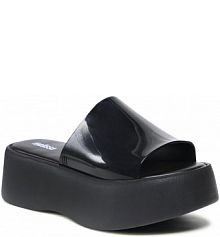 Klapki Melissa czarne damskie 