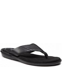 Japonki Clarks czarne męskie Ellison Easy 261580337 Black