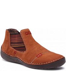 Sztyblety Rieker brązowe damskie 