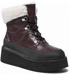 Botki Jenny Fairy brązowe damskie 