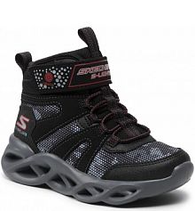 Śniegowce Skechers czarne dziecięce 