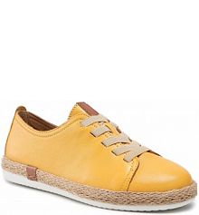 Espadryle Lasocki żółte damskie WI16-BENTA-01 Yellow