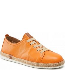 Espadryle Lasocki pomarańczowe damskie WI16-BENTA-01 Dark Orange
